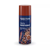Эмаль аэрозольная Престиж молотковая, серебристо-коричневый (425 мл)