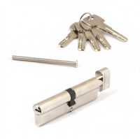 Цилиндровый механизм (личинка) Apecs SM-110(50С/60)-C-NI с вертушком, никель