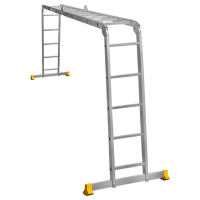 Лестница-трансформер 4 секции по 5 ступеней Алюмет