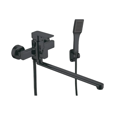 Смеситель для ванны Vieir V113541C, черный