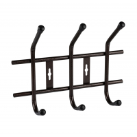 Вешалка настенная Рыжий Кот Gancio 3 крючка, бронза