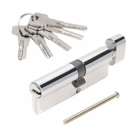 Цилиндровый механизм (личинка) Avers ZM-85(35C/50)-C-CR, хром