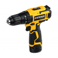 Дрель-шуруповерт Steher CD-120-2, 2 аккумулятора