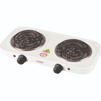 Электрическая плита Energy EN-904 настольная, 2 конфорки спиральные, белая