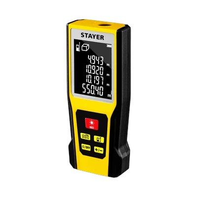 Дальномер лазерный Stayer Professional LDM50 60 м (34957)