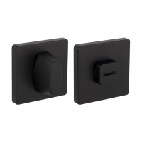 Завертка Fuaro (Фуаро) ВК6.K SL BL-24 черный, квадрат
