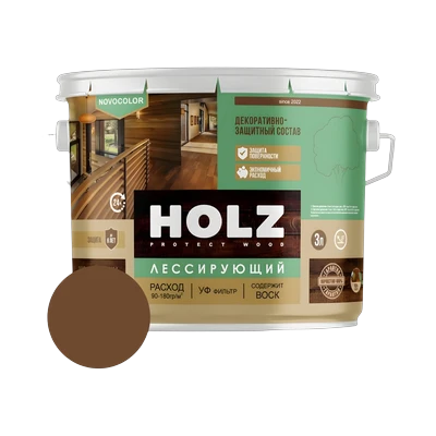 Антисептик для дерева HOLZ, палисандр (3,0 л)