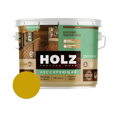 Антисептик для дерева HOLZ, калужница 10 л