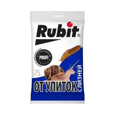 Рубит Profi гранулы от улиток и слизней 75 г