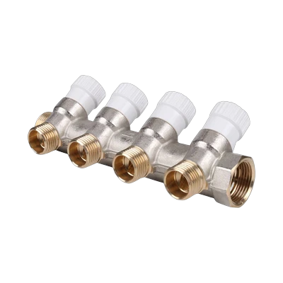 Коллектор распределительный Stout 3/4"х4 отвода 1/2"