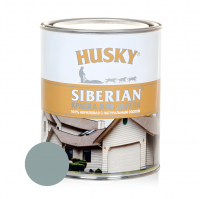 Краска акриловая для дерева HUSKY SIBERIAN RAL 7042, серый 0,9 л