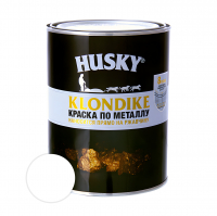 Краска по металлу Husky Klondike глянцевая RAL 9003, белая 0,9 л 