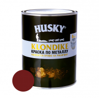 Краска по металлу Husky Klondike глянцевая RAL 3003, бордовая 0,9 л