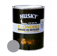 Краска по металлу Husky Klondike глянцевая RAL 7004, светло-серая 0,9 л