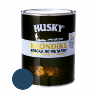 Краска по металлу Husky Klondike глянцевая RAL 5001, темно-синяя 0,9 л