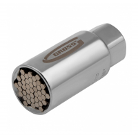 Головка торцевая Gross многоразмерная 6-21 мм под квадрат 3/8" (13191)