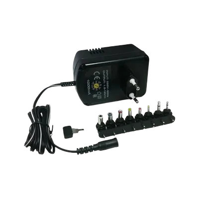 Блок питания ELECA EAD 1000AS 3-12V 1000mA с набором разъемов