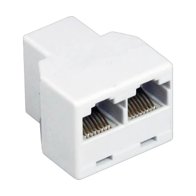 Адаптер-разветвитель RJ45 2гн 8р8с + джек 8р8с