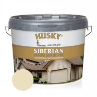Краска акриловая для дерева HUSKY SIBERIAN RAL 1014, слоновая кость 2,7 л