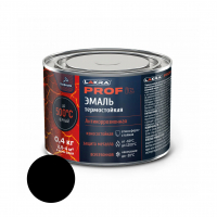 Эмаль термостойкая Лакра антикоррозионная, Черная 0,4 кг