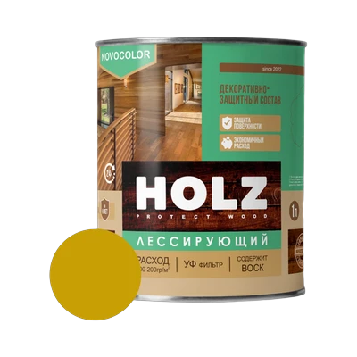 Антисептик для дерева HOLZ, калужница  0,8 л