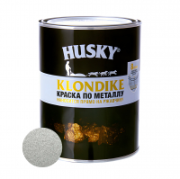 Краска по металлу Husky Klondike глянцевая RAL 9023, серебро 0,9 л