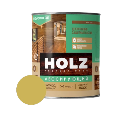 Антисептик для дерева HOLZ, тик  0,8 л