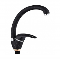 Смеситель для кухни Ledeme L5902F, черный