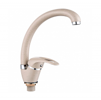 Смеситель для кухни Ledeme L5902M, бежевый