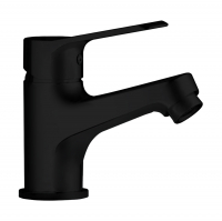 Смеситель для умывальника Ledeme L1061В, черный