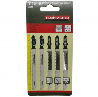  Пилка для лобзика по дереву Haisser HS118027 Т101BF 100х75 мм (1 шт)