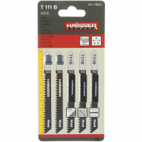  Пилка для лобзика по дереву Haisser HS118023 Т111B 100х75 мм (1 шт)