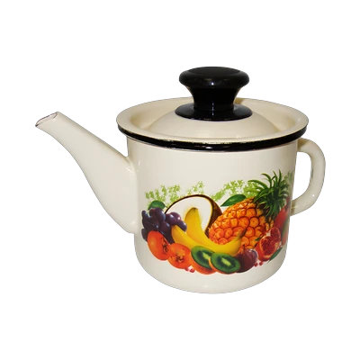 Чайник эмалированный 1,0 л с рисунком (42704-072/4)