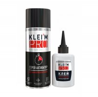 Клей-спрей-активатор KLEI`MPRO двухкомпонентный быстрый  200 мл+50 г