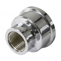 Муфта латунная переходная хром  3/4" х 1/2"