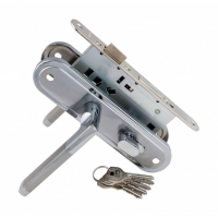 Замок врезной S-Locked 155-50 модель 224 SN/CP, хром