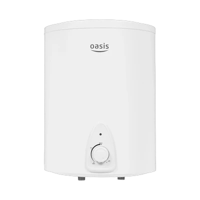 Водонагреватель электрический Oasis LN-10 над раковиной