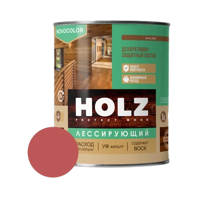 Антисептик для дерева HOLZ, рябина  0,8 л
