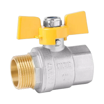 Кран шаровой для газа Vieir VRQ211-03 1" г/ш бабочка