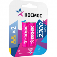 Аккумулятор Космос R06 2300mAh, 2 шт