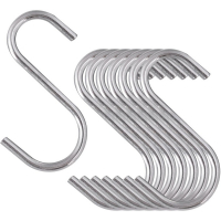 Набор крючков на рейлинг S-образных VL52-32 8шт