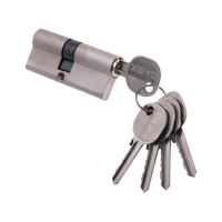 Цилиндровый механизм (личинка) 70 мм DAMX N70(40/30) SN, ключ/ключ, матовый никель