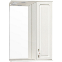 Шкаф - зеркало Style Line Олеандр-2 550/С рельеф/пастель