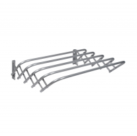 Сушилка для белья Nika СН45/С настенная складная, серый