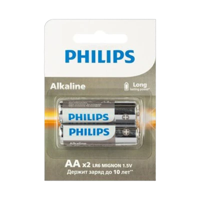 Элемент питания (батарейка) Philips LR6 2 шт