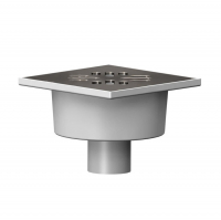 Душевой трап Vieir VERA15S с сухим затвором 150х150 мм