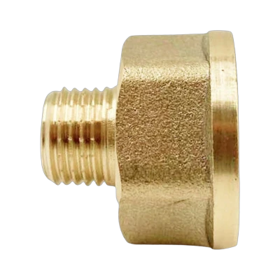 Переходник латунный 3/8" х 1/4" гайка/штуцер
