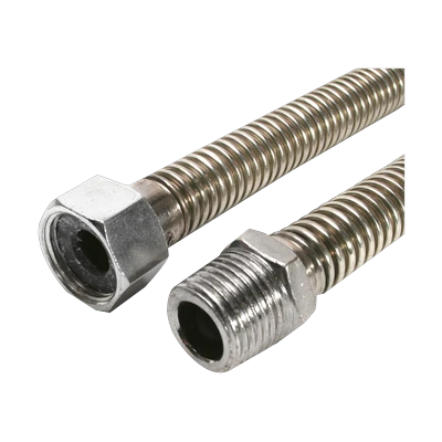Подводка газовая сильфонная 3/4" гайка/штуцер (0,6 м)