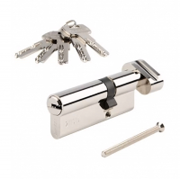 Цилиндровый механизм (личинка) Apecs SM-80(30С/50)-С-Ni с вертушком, никель