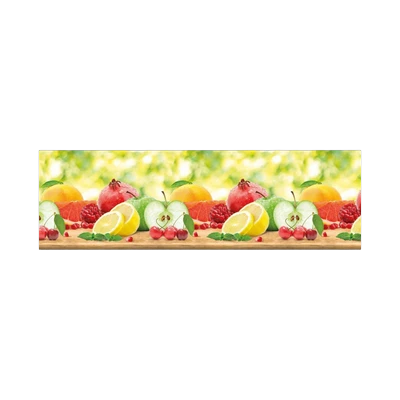 Кухонный фартук ПВХ Фрукты 0,6х3,0 м